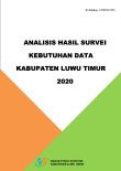 Analisis Hasil Survei Kebutuhan Data Kabupaten Luwu Timur 2020
